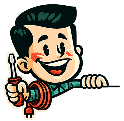Good Fellow Electric character logo