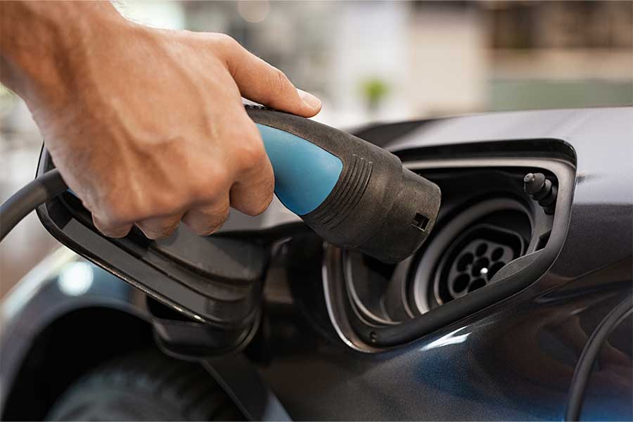 Electric vehicle charging after installation