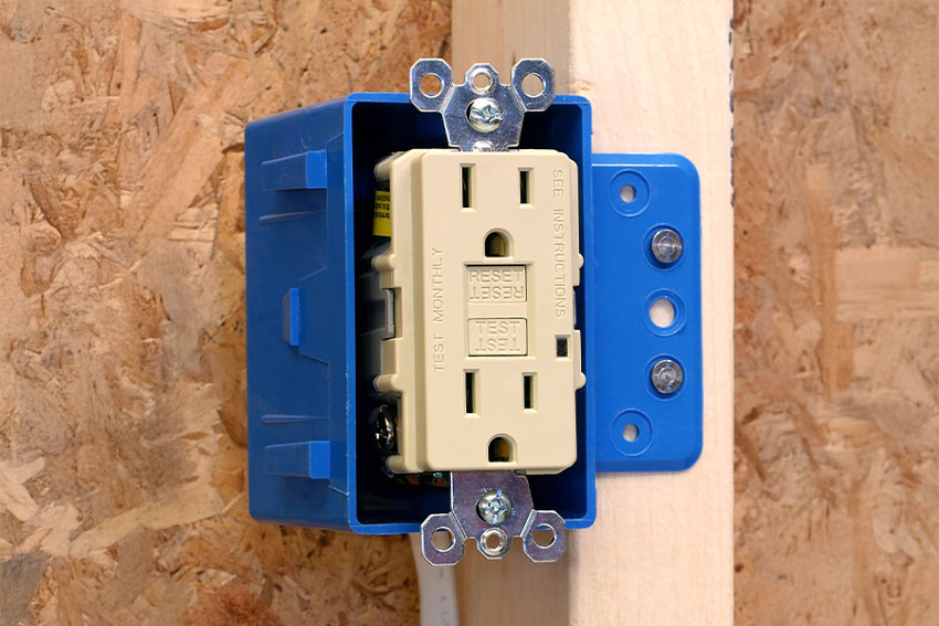 GFCI outlet installation and replacement completed