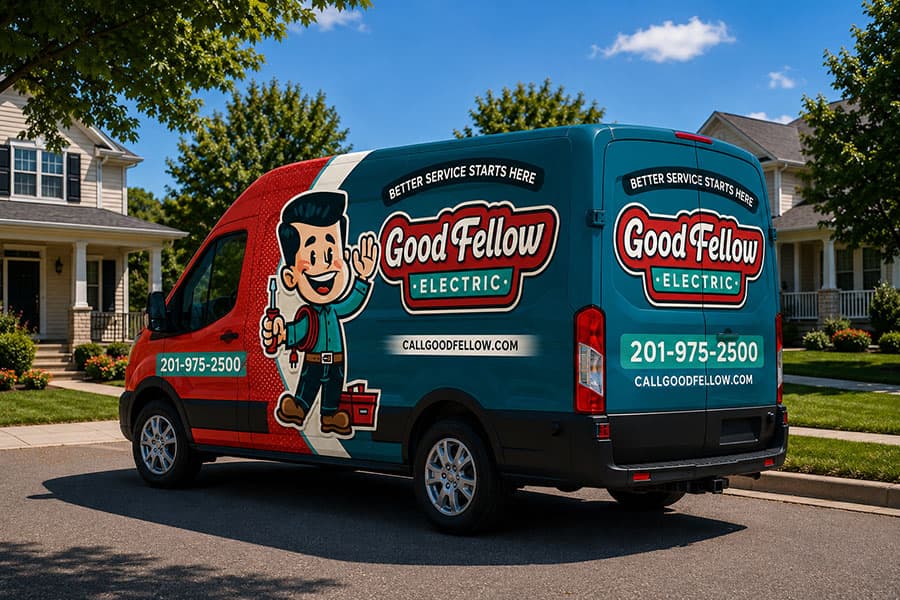 Good Fellow Electric work van