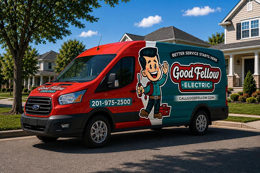 Good Fellow Electric service van